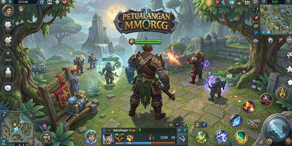 Gameplay seru di dunia fantasi 33ZK yang menakjubkan.