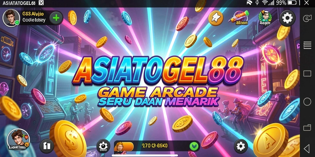 Tampilan utama gameplay ASIATOGEL88 yang penuh aksi dan tantangan.