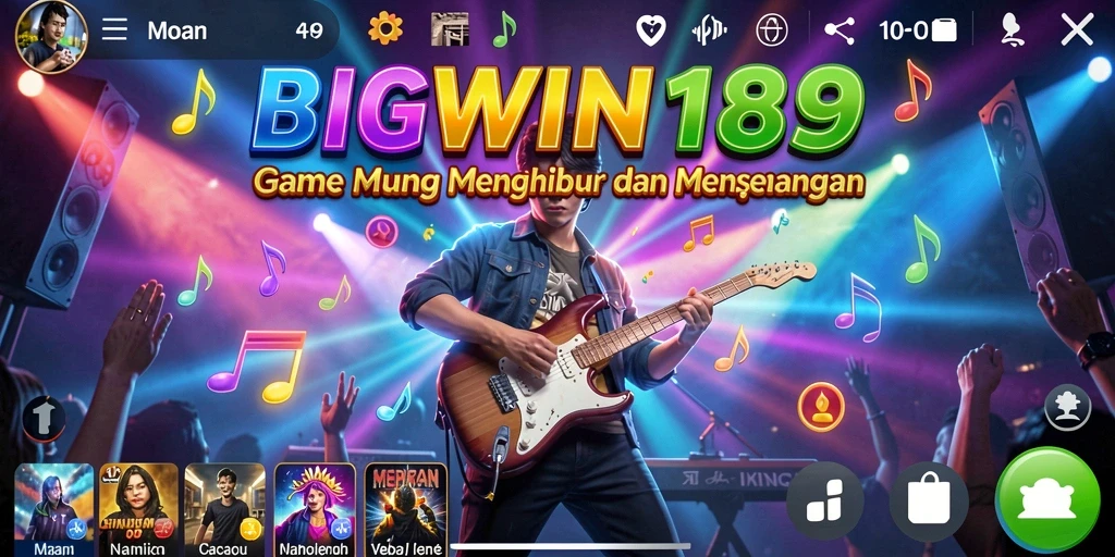 Tampilan gameplay menarik dengan efek visual yang memukau.