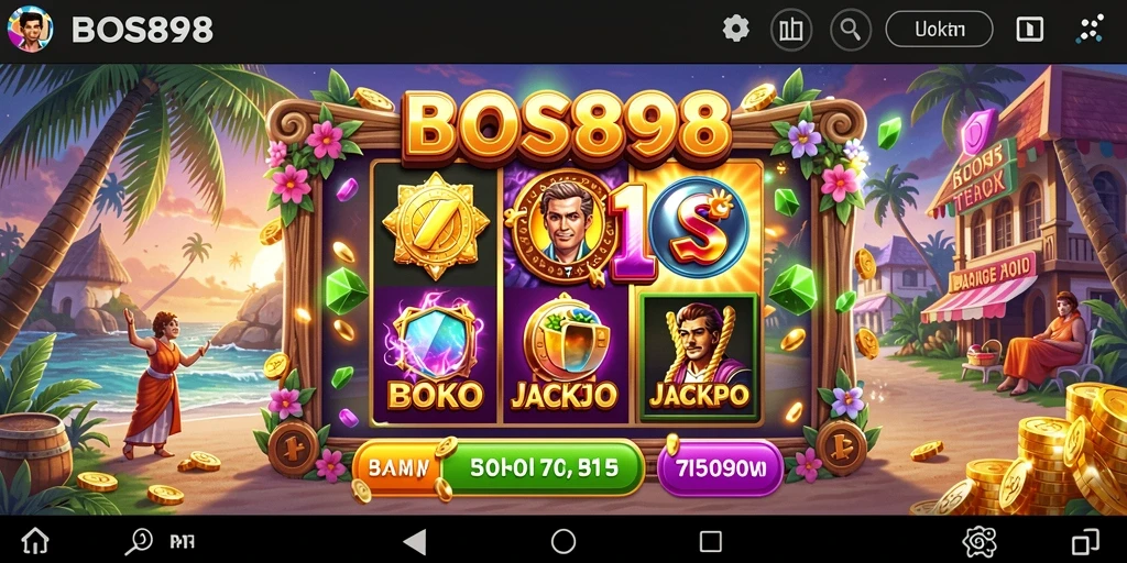 Tampilan gameplay Slot yang menarik dan penuh warna.