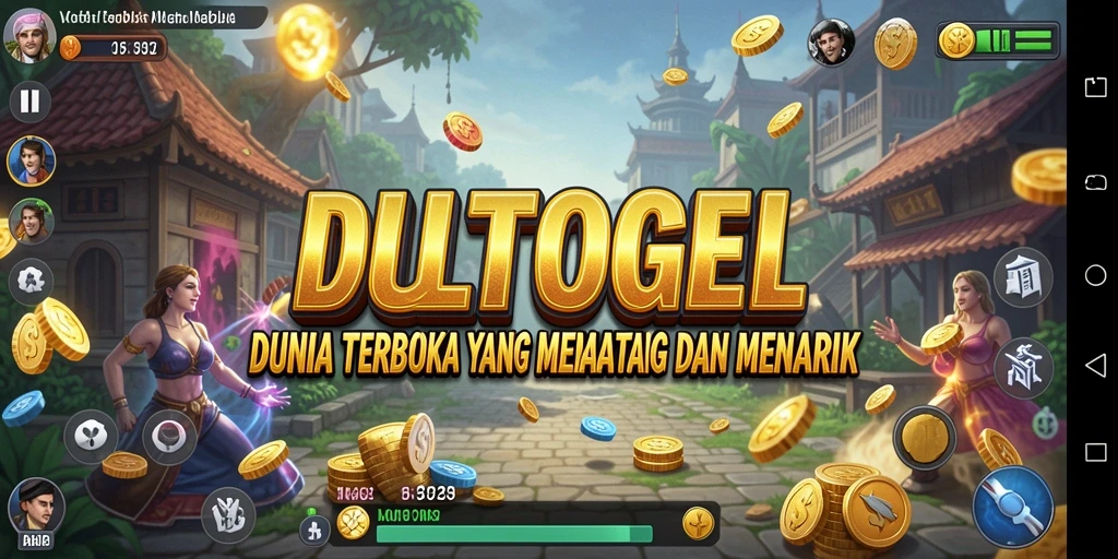 Screenshot DULTOGEL menampilkan keindahan dunia terbuka.