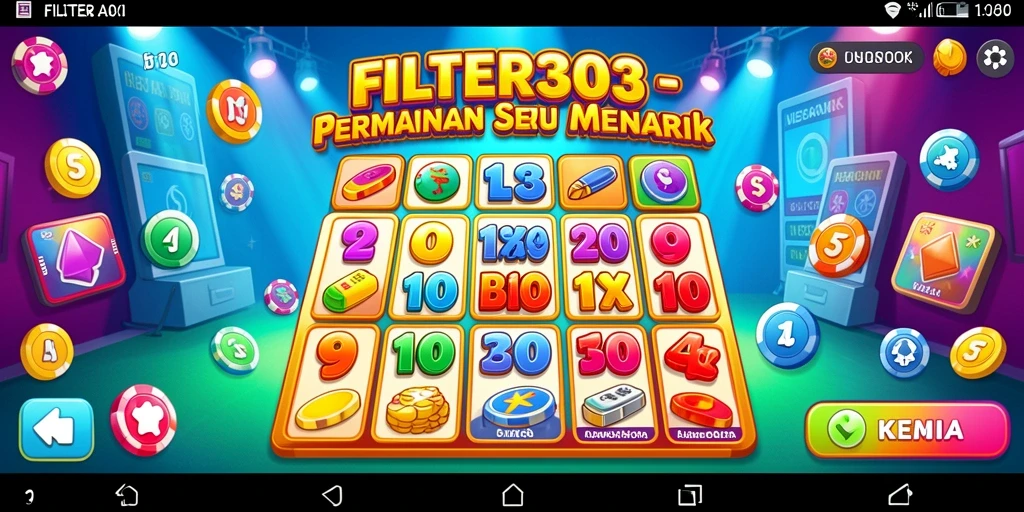 Screenshot dari gameplay seru Bingo FILTER303.