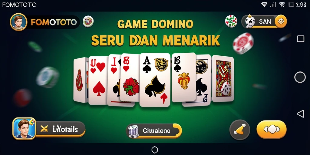 Tampilan gameplay FOMOTOTO yang menarik dan seru.