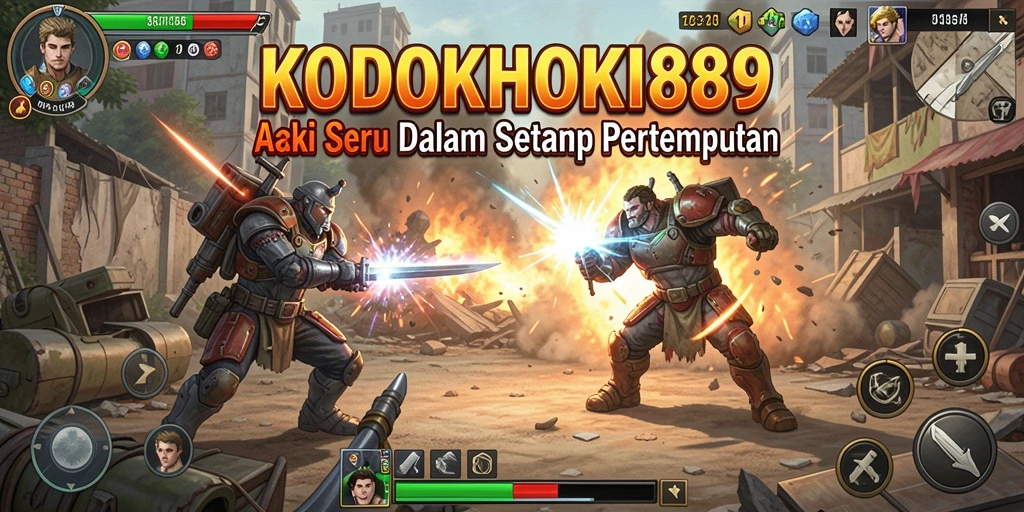 Tampilan gameplay KODOKHOKI889 dengan aksi seru dan grafis yang memukau.