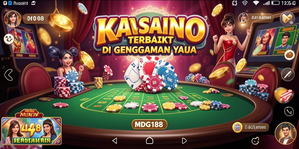 Gameplay menarik dalam MDG188 dengan berbagai pilihan permainan kasino.