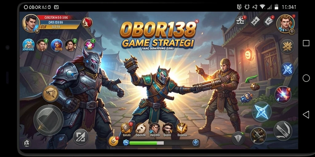 Tampilan gameplay seru OBOR138 dengan strategi mendalam.