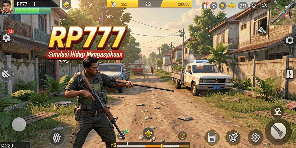 Tampilan gameplay RP777 yang menarik dan interaktif.