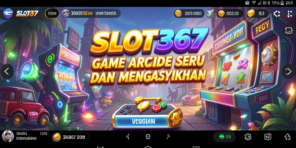 Tampilan gameplay yang seru dan penuh warna di SLOT367.