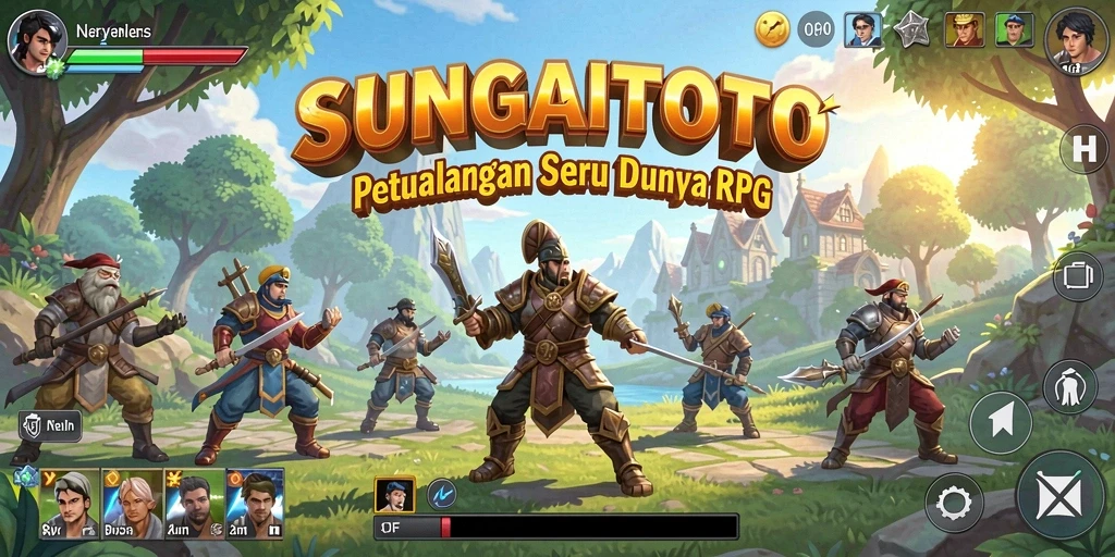 Tampilan gameplay SUNGAITOTO yang menakjubkan dan mendebarkan.