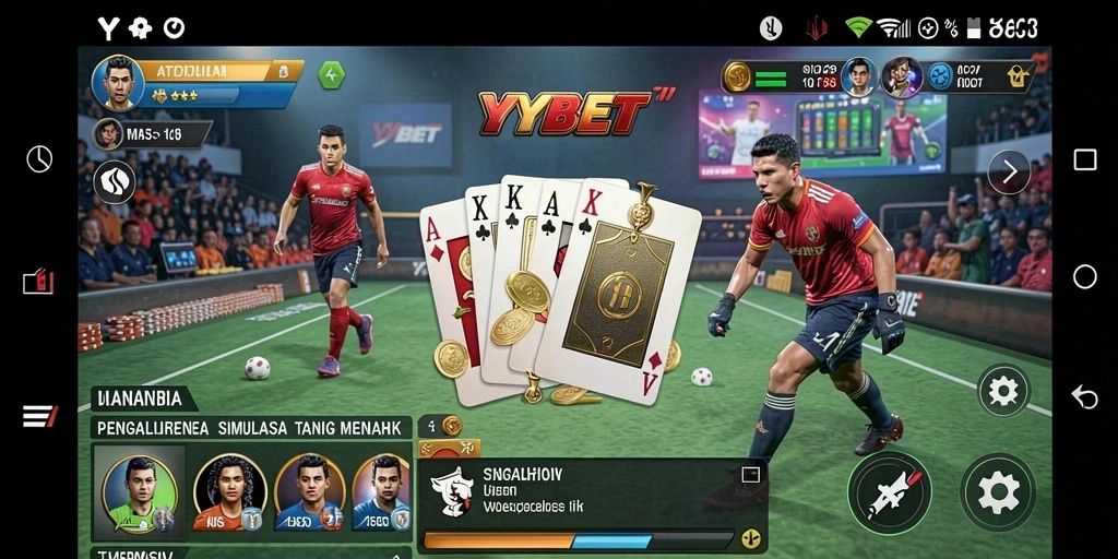 Tampilan gameplay YYBET yang dinamis dan menarik saat bermain taruhan.